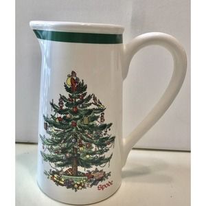 Spode Christmas Tree Teleflora Pitcher